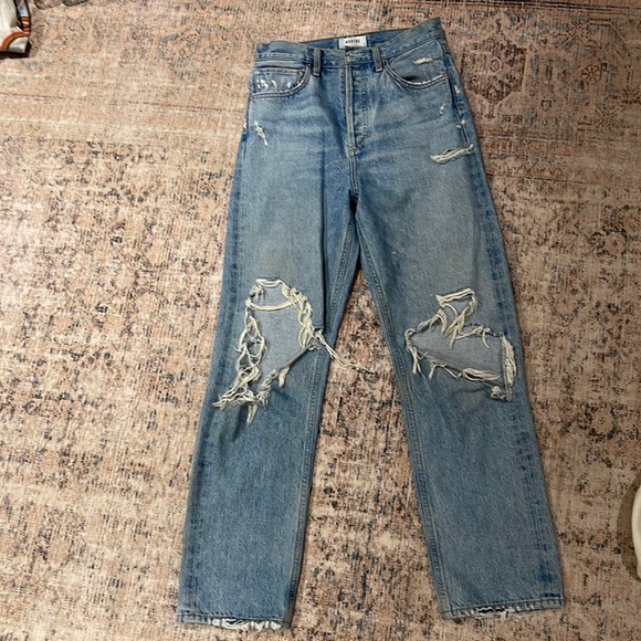 Agolde Denim - Agolde 90s Ripped Jean